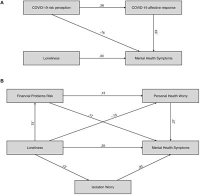 Safe but Lonely? Loneliness, Anxiety, and Depression Symptoms and COVID-19